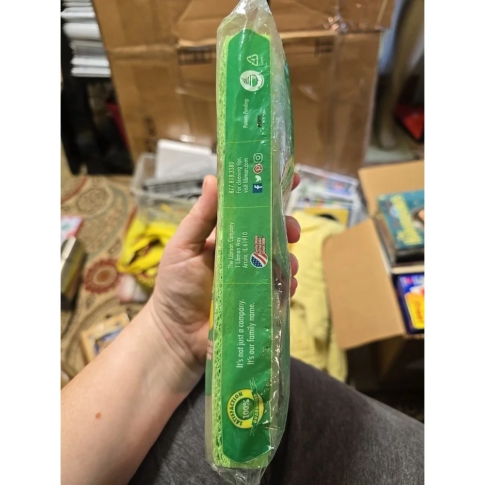Libman Gator Mop Refill 9 Inch Super Absorbent Sponge Mop Head Made in USA New